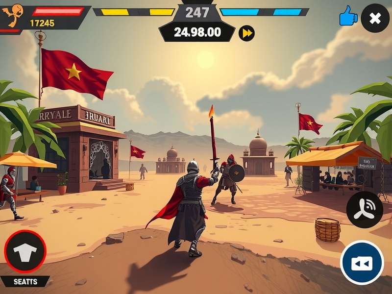 Indian players celebrating in Rupee Royale Crusader